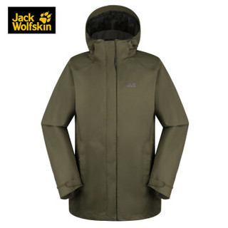 Jack Wolfskin/狼爪女士单冲2019秋季新品户外防水透气冲锋衣1111171 1111171-5066/树叶绿 S 165/88A