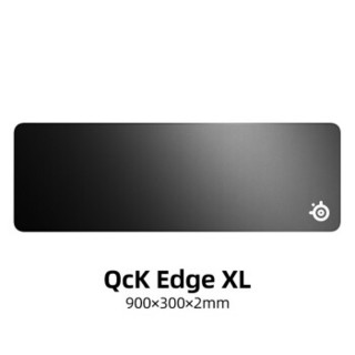 赛睿（SteelSeries）QcK Edge XL M锁边游戏鼠标垫（魔兽世界吃鸡电竞桌布垫细面） QcK Edge XL号 锁边