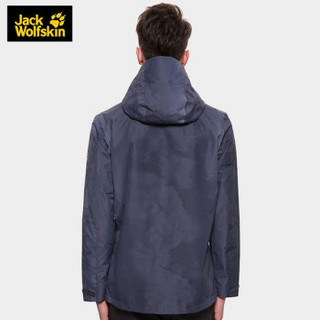 Jack Wolfskin/狼爪男士上衣春款户外防水透气夹克登山服冲锋衣外套5118071 5118071-7781/深灰纹 L 180/100A