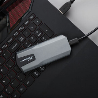 金士顿（Kingston）HyperX系列 移动硬盘高速固态(PSSD)闪电传输USB3.1刀锋 960GB非1TB