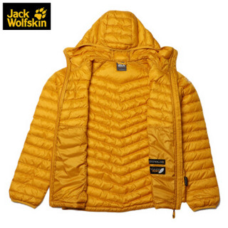 Jack Wolfskin/狼爪男士秋冬新款户外防风保暖舒适羽绒服外套1204421 1204421-3015/秋叶黄 M 175/96A