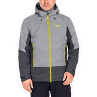 Jack Wolfskin/狼爪男装秋冬款户外三合一保暖冲锋衣 1108401 DB 1108401-6038/牛津灰 XL