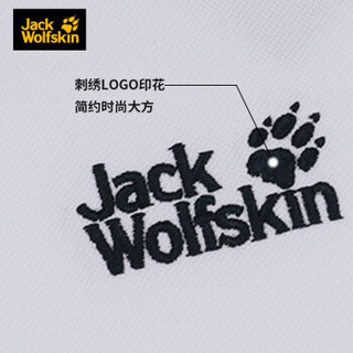 JackWolfskin狼爪20春夏新品吸湿排汗干爽透气POLO衫男短袖T恤5820051 5820051-5018/本白色 L 180/108A