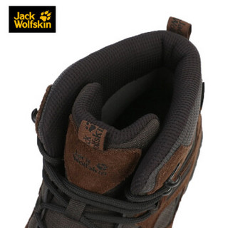 Jack Wolfskin/狼爪男鞋19秋冬款户外旅游防滑防水徒步鞋登山鞋4032371 4032371-5690/胡桃木 44/9.5