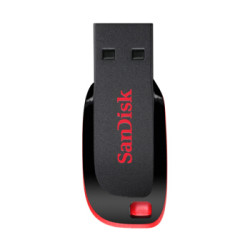 闪迪(SanDisk)酷刃 (CZ50) 32GB U盘 黑红