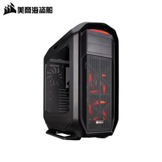 USCORSAIR 美商海盗船 780T RGB E-ATX机箱 半侧透 含电源 850W 黑色