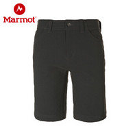 土拨鼠（Marmot） 春夏新款户外男式弹力超轻透气速干短裤 暗蓝灰1440 32（欧码偏大）