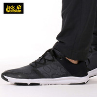 Jack Wolfskin/狼爪男鞋春季新款户外休闲舒适透气徒步鞋4030571 4030571-6000/黑色 40.5/7