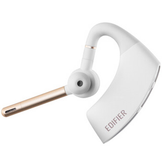 漫步者（EDIFIER） W28BT入耳式蓝牙耳机无线 商务语音可通话耳挂式耳麦安卓苹果手机通用 白色