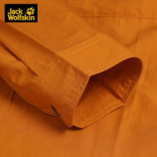 Jack wolfskin/狼爪男士春季户外休闲舒适衬衫上装  1402031 DB 1402031-5038/马可棕 L