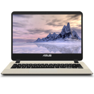 asus 华硕 顽石y4000 轻薄本 冰柱金(酷睿i3-8130u,mx110,4gb,500g