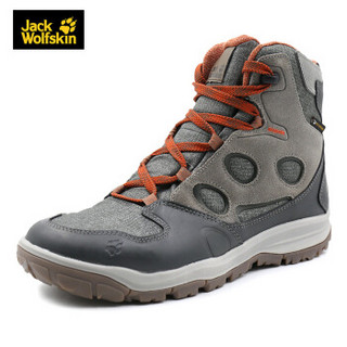 Jack Wolfskin/狼爪男款秋冬款户外耐磨防水休闲登山鞋4020601 DB 4020601-6615/青灰色 40.5/7