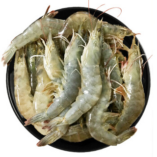 京东PLUS会员：厄瓜多尔原装进口白虾80-90只 2kg/盒