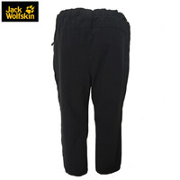Jack Wolfskin/狼爪女士夏款新品户外休闲舒适透气七分裤软壳裤5518281 5518281-6000/黑色/18新品 34  160/68A