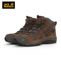 JS Jack Wolfskin/狼爪男鞋春季款户外旅游防滑防水徒步鞋登山鞋4032371 DF 4032371-5690/胡桃木 41/7.5