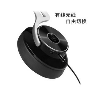 漫步者（EDIFIER） W855BT立体声无线蓝牙头戴式耳机线控可通话商务出行耳麦智能NFC连接 黑色