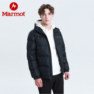 marmot/土拨鼠2019秋冬新款男士轻便保暖拒水鹅绒700蓬时尚羽绒羽绒服 浅橄榄灰1440 S（欧码偏大）