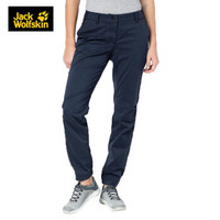 Jack Wolfskin/狼爪女士春秋款户外防风防溅水软壳冲锋裤长裤1504841 1504841-1910/子夜蓝 36  165/72A