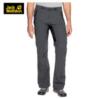 Jack Wolfskin/狼爪男款春季款户外休闲透气冲锋裤1503761 1503761-6116/铁灰色 52 180/96A