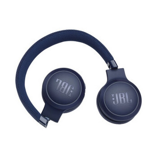 JBL LIVE 400BT 智能语音AI无线蓝牙耳机/耳麦 头戴式 运动耳机 有线耳机通话游戏耳机 蓝色