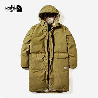 THE NORTH FACE 北面 3VV3D9V 男士中长款羽绒夹克