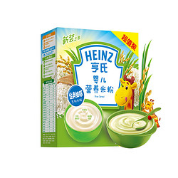 HEINZ 亨氏 婴儿营养米粉超值400克装 *12件