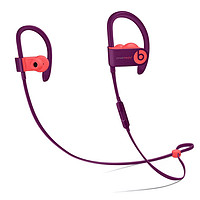 Beats powerbeats 3 挂耳式无线蓝牙耳机 Pop 红