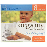 贝拉米 Bellamy’s 婴幼儿辅食 宝宝磨牙棒 6个月以上 100g/盒 澳洲进口 哄娃神器 *9件