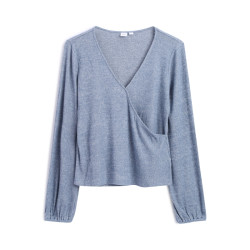GAP 盖璞 519326 女士V领针织毛衣 +凑单品