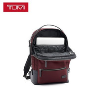 TUMI 途明 HARRISON系列 066011PLM 中性款双肩包 紫红色