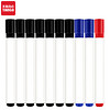 TANGO 天章 办公(TANGO) 单头办公会议白板笔可擦易擦 10支装(7黑+2蓝+1红)探戈系列办公文具
