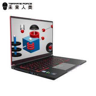 TERRANS FORCE 未来人类 QC7 15.6英寸 笔记本电脑 (人族红、酷睿i7-9750H、16GB、1TB HDD、GTX 1660Ti)