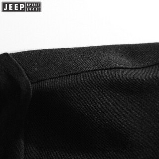 吉普JEEP 短袖T恤男夏季薄款圆领半袖棉质打底简约潮流运动透气时尚小衫上衣 11730704049 白色 M