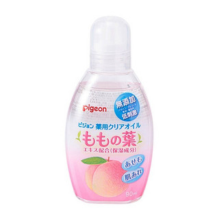 Pigeon 贝亲 桃叶精华系列 婴儿抚触按摩油 90ml