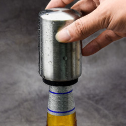 好餐聚 不锈钢啤酒开瓶器 本色