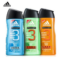 Adidas 阿迪达斯 男士沐浴露（ 源动激活250+按摩舒爽250+运动舒缓250） *3件