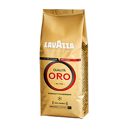 LAVAZZA乐维萨欧罗金标咖啡豆1kg—中度烘焙 *5件