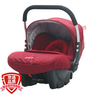 gb好孩子汽车儿童安全座椅 婴儿提篮式 CS700-N017 红橙色 0-13kg（约0-15个月）