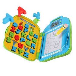 伟易达（Vtech）Kidschool早教系列字母拼读书包积木拼插磁性画板英语启蒙3岁益智玩具六一儿童节礼物