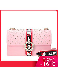 Pinko/品高 LOVE HELLO KITTY JEWEL 宝石单肩包 1P214G