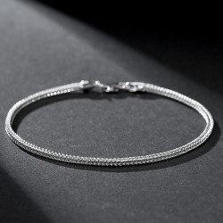 千姿韩925银手链35g