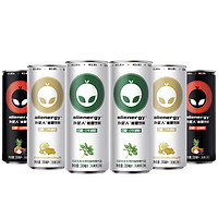 alienergy 外星人饮料 0糖能量饮料 330ml*6罐