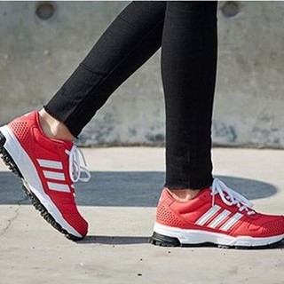 adidas 阿迪达斯 女士跑鞋 BW0473 红色 36