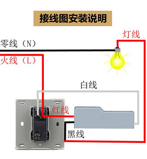 LV遥控开关模块单火线智能家居无线接收器射频博联RM pro手机控制