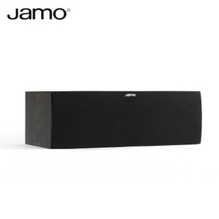 尊宝（JAMO）S62 CEN中置家庭影院木质音箱家用音响无源音响 黑色