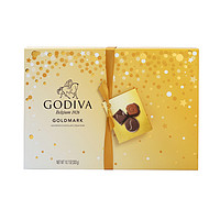 GODIVA 歌帝梵 软心巧克力 金色礼盒 27粒/盒 *2盒