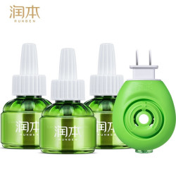 RUNBEN 润本 电热蚊香液 3瓶1器