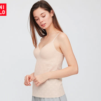 UNIQLO 优衣库 425965 女士V领Bra吊带衫