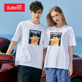Baleno 班尼路 8800220801W02 新款情侣款短袖T恤 *6件