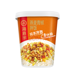 海底捞  冲泡米饭  燕麦青椒味  140g *2件